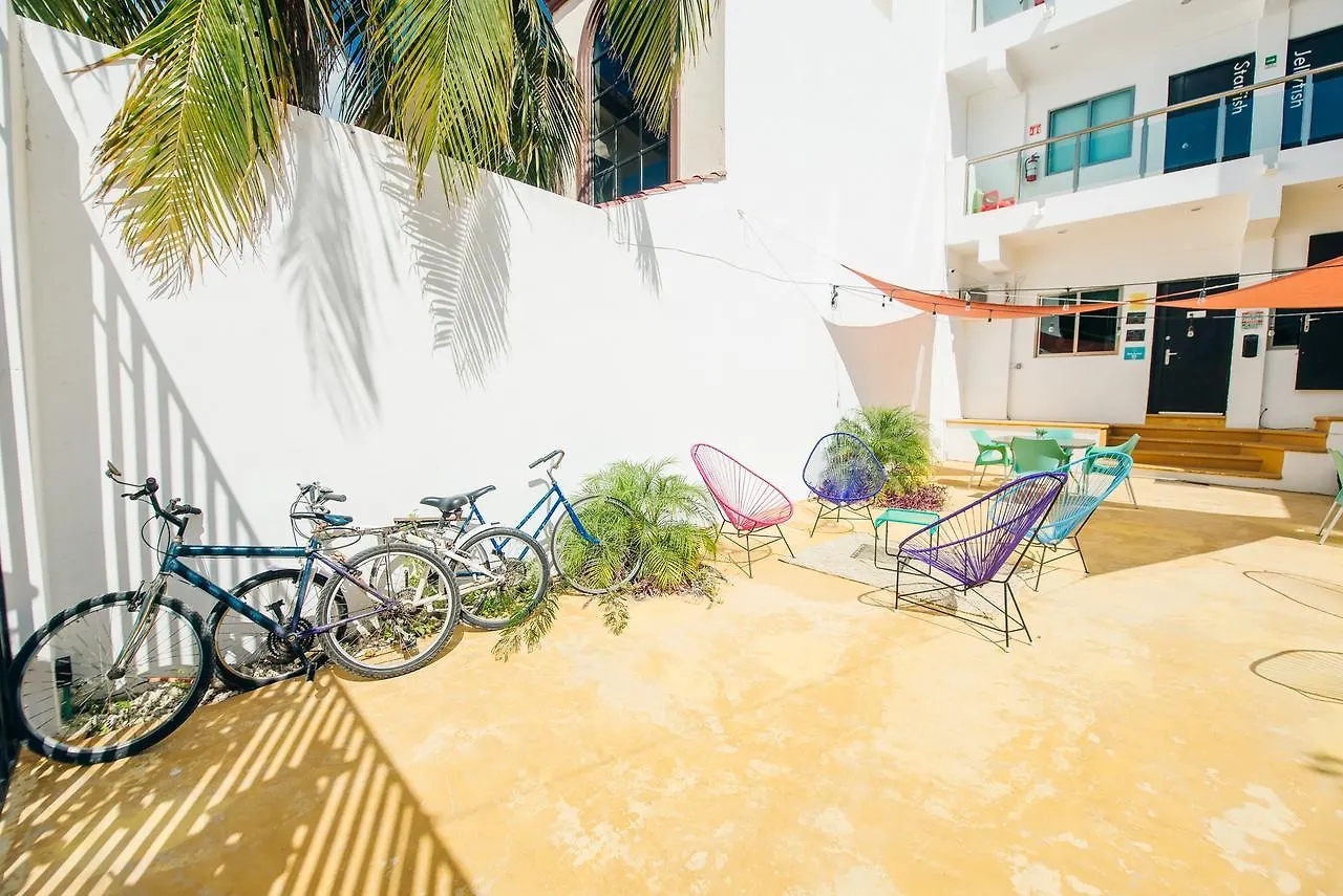The Mermaid Hostel Beach (Adults Only) 坎昆 墨西哥